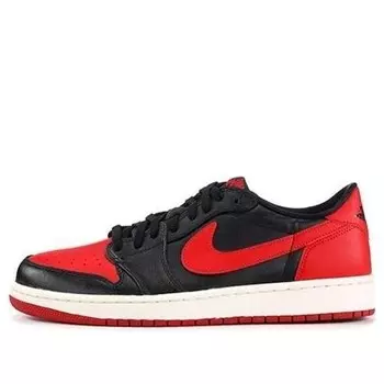 Кроссовки 1 ретро низкие og Air Jordan, черный