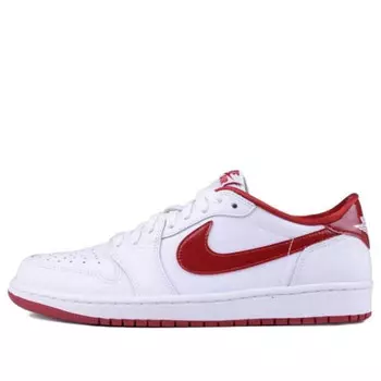 Кроссовки 1 ретро низкие og Air Jordan, белый