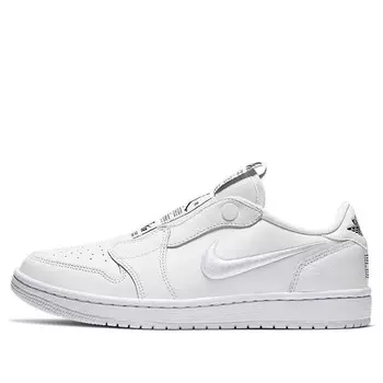 Кроссовки 1 ретро низкие слипоны Air Jordan, белый