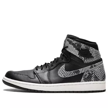 Кроссовки 1 ретро премиум класса Air Jordan, черный