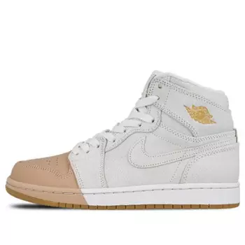 Кроссовки 1 ретро премиум класса Air Jordan, белый