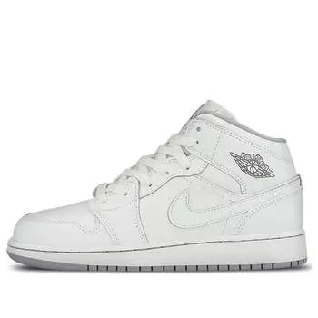 Кроссовки 1 ретро средние Air Jordan, белый