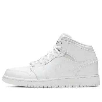 Кроссовки 1 ретро средние Air Jordan, белый