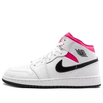 Кроссовки 1 ретро средние Air Jordan, белый
