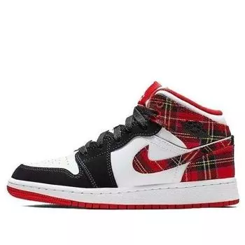 Кроссовки 1 ретро средние Air Jordan, белый