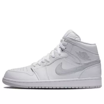 Кроссовки 1 ретро средние Air Jordan, белый