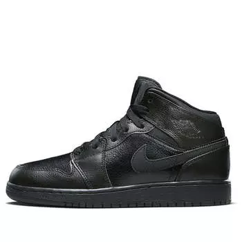 Кроссовки 1 ретро средние Air Jordan, черный
