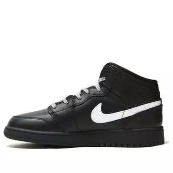 Кроссовки 1 ретро средние Air Jordan, черный