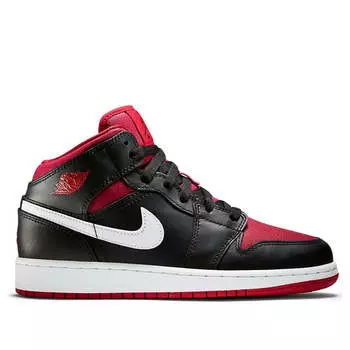 Кроссовки 1 ретро средние Air Jordan, черный