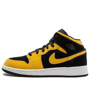 Кроссовки 1 ретро средние Air Jordan, черный