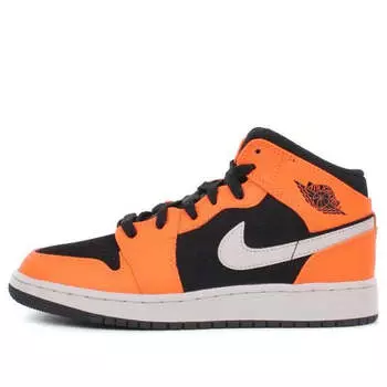 Кроссовки 1 ретро средние Air Jordan, черный