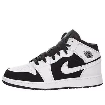Кроссовки 1 ретро средние Air Jordan, черный