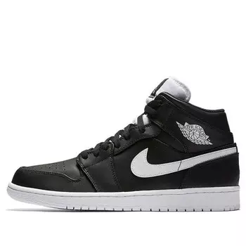 Кроссовки 1 ретро средние Air Jordan, черный