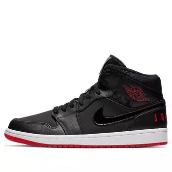Кроссовки 1 ретро средние Air Jordan, черный