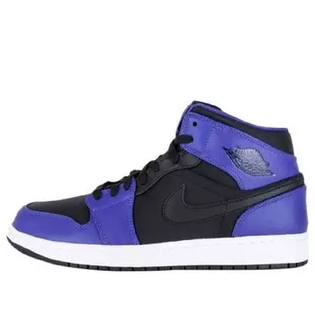Кроссовки 1 ретро средние Air Jordan, черный