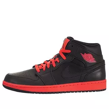 Кроссовки 1 ретро средние Air Jordan, черный