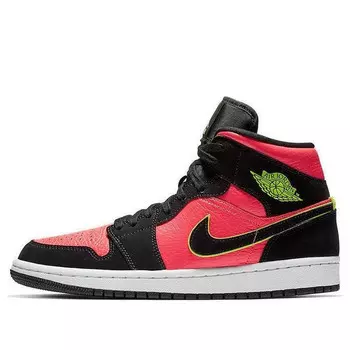 Кроссовки 1 ретро средние Air Jordan, черный