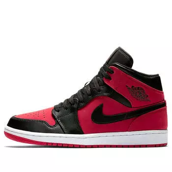 Кроссовки 1 ретро средние Air Jordan, красный