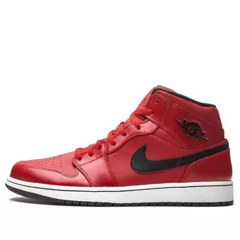 Кроссовки 1 ретро средние Air Jordan, красный