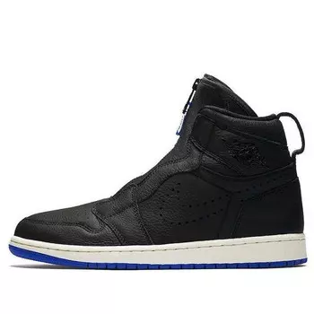 Кроссовки 1 ретро высокая молния Air Jordan, черный