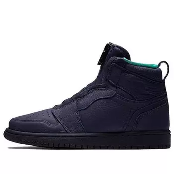 Кроссовки 1 ретро высокая молния Air Jordan, синий