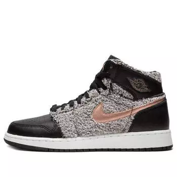 Кроссовки 1 ретро высокие Air Jordan, черный