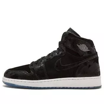 Кроссовки 1 ретро высокие Air Jordan, черный