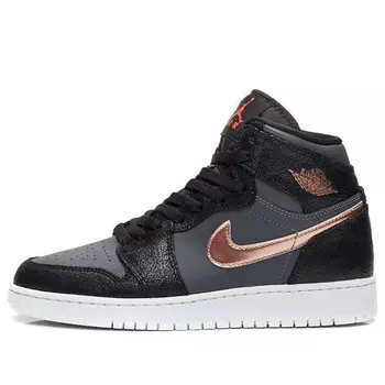 Кроссовки 1 ретро высокие Air Jordan, черный