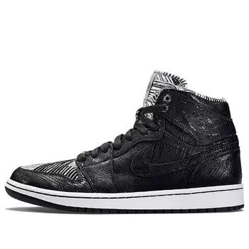 Кроссовки 1 ретро высокие Air Jordan, черный