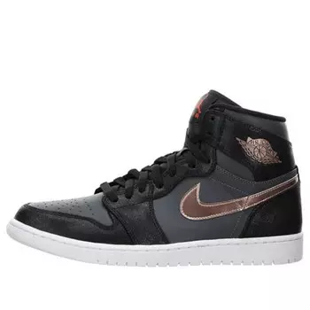 Кроссовки 1 ретро высокие Air Jordan, черный