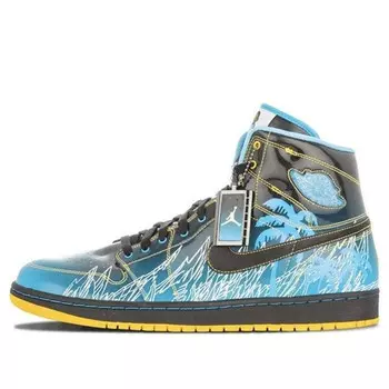 Кроссовки 1 ретро высокие Air Jordan, черный