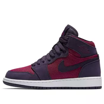 Кроссовки 1 ретро высокие Air Jordan, фиолетовый