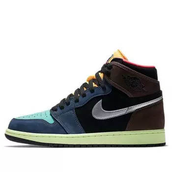 Кроссовки 1 ретро высокие Air Jordan, коричневый