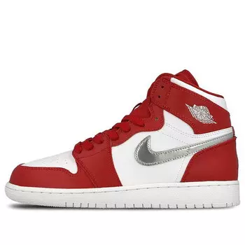Кроссовки 1 ретро высокие Air Jordan, красный