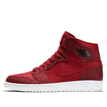Кроссовки 1 ретро высокие Air Jordan, красный