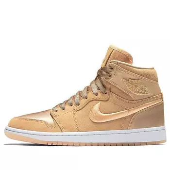 Кроссовки 1 ретро высокие Air Jordan, оранжевый