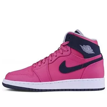 Кроссовки 1 ретро высокие Air Jordan, розовый