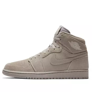 Кроссовки 1 ретро высокие Air Jordan, серый