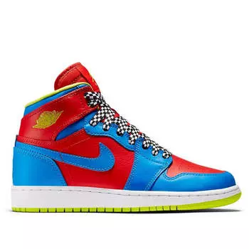 Кроссовки 1 ретро высокие Air Jordan, синий
