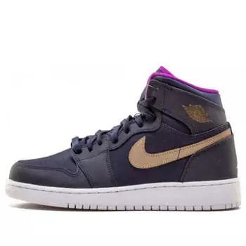 Кроссовки 1 ретро высокие Air Jordan, синий