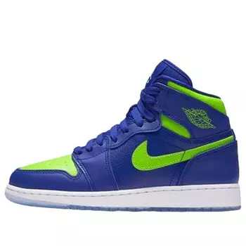 Кроссовки 1 ретро высокие Air Jordan, синий