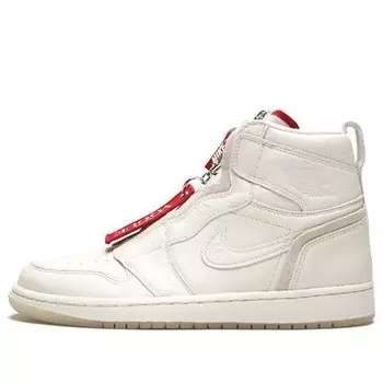 Кроссовки 1 ретро высокие на молнии x anna wintour Air Jordan, белый