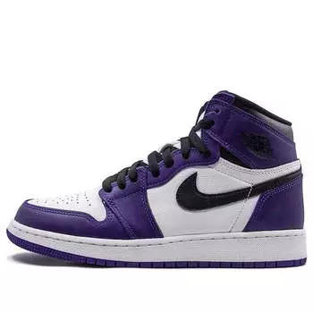 Кроссовки 1 ретро высокие og Air Jordan, фиолетовый