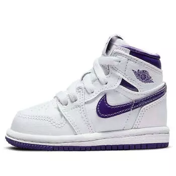 Кроссовки 1 ретро высокие og Air Jordan, белый