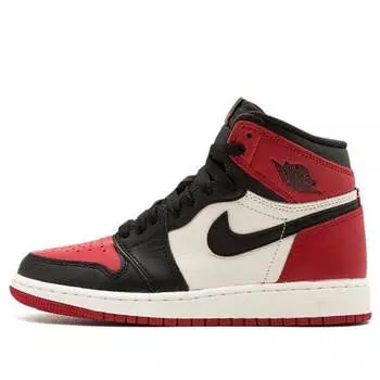 Кроссовки 1 ретро высокие og Air Jordan, красный
