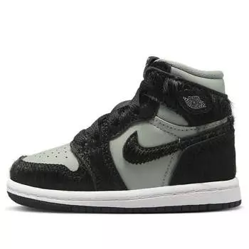 Кроссовки 1 ретро высокие og Air Jordan, серый