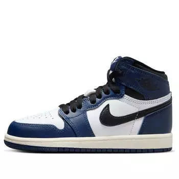 Кроссовки 1 ретро высокие og Air Jordan, синий