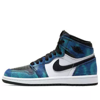 Кроссовки 1 ретро высокие og Air Jordan, зеленый