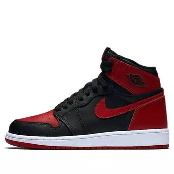 Кроссовки 1 ретро высокие og Air Jordan, черный