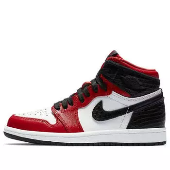 Кроссовки 1 ретро высокие og Air Jordan, красный